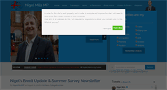Desktop Screenshot of nigelmillsmp.com